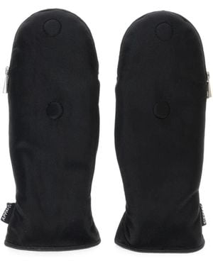 Apparis Guanti Noa Con Zip - Nero