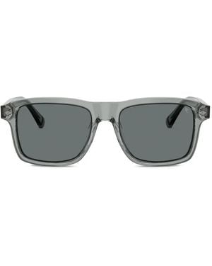 Brunello Cucinelli Lunettes De Soleil À Monture Carrée - Gray