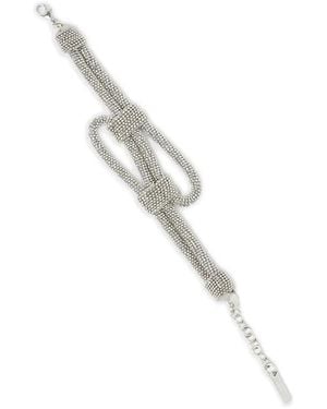 Peserico Pulsera Con Detalle De Nudo - Metálico