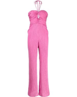 Alexis Jada Halterneck Jumpsuit - Pink