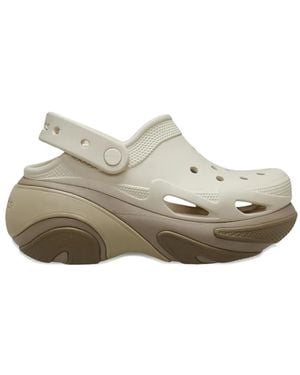 Crocs™ Platform Cutout Sandals - White