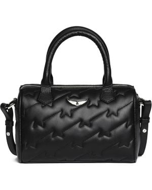 Zadig & Voltaire Xs Sunny Quilted Tote Bag - Black