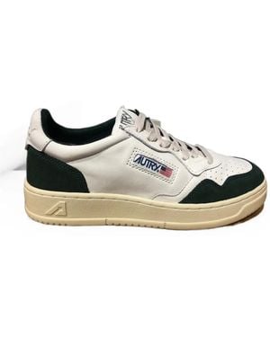 Autry Medalist Low Logo-Detail Sneakers - White