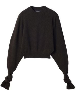 Jacquemus Jersey The Fiocco - Negro