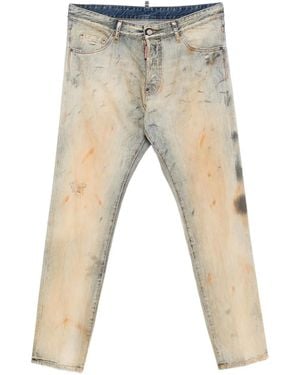 DSquared² Cool Guy ペイント ジーンズ - ナチュラル