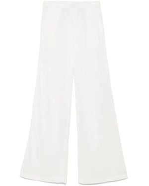 P.A.R.O.S.H. Fine-Knit Pants - White