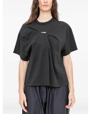 Facon Jacmin T-Shirt Temax À Logo Imprimé - Black