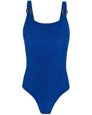 Lenny Niemeyer Backless One-Piece Swimsuit - Blue