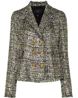 Giambattista Valli Bouclé Blazer - Black