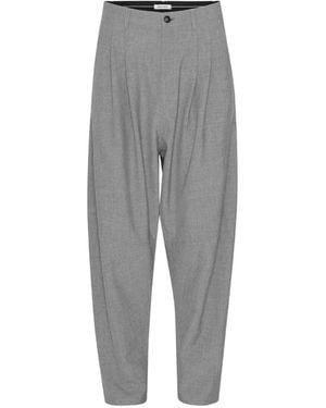 Henrik Vibskov Pantalon Ants À Coupe Sarouel - Grey
