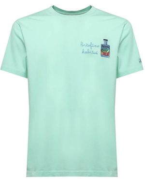 Mc2 Saint Barth コットン Tシャツ - グリーン
