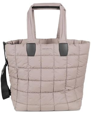 VEE COLLECTIVE Bolso shopper acolchado de x Claire Holt Porter - Neutro