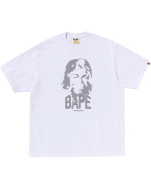 A Bathing Ape Beethoven-Print T-Shirt - White
