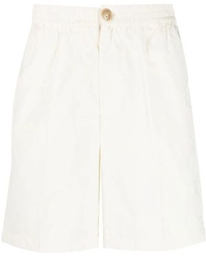 Daily Paper Fitted Bermuda Shorts - White