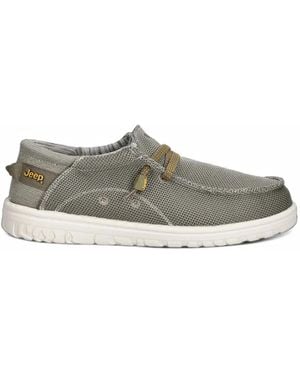 Jeep Lace-Up Loafers - Gray