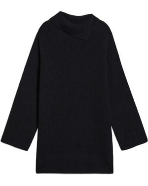 Woolrich Fine-Knit Roll-Neck Jumper - Black