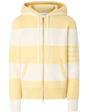 Thom Browne Sudadera Hector Con Capucha - Amarillo