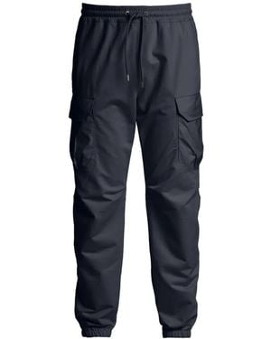 Parajumpers Drawstring-Waist Cargo Pants - Blue