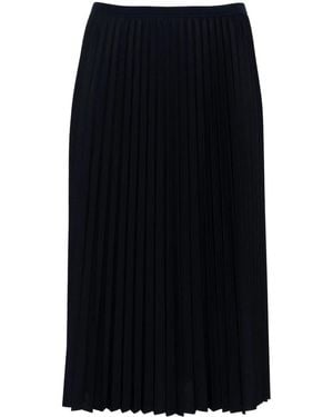Lacoste Pleated Midi Skirt - Black
