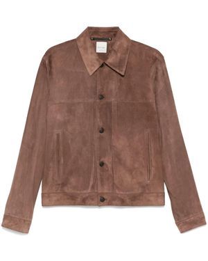 Paul Smith スエード ジャケット - ブラウン