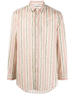 Etro Camicia A Righe - Neutro