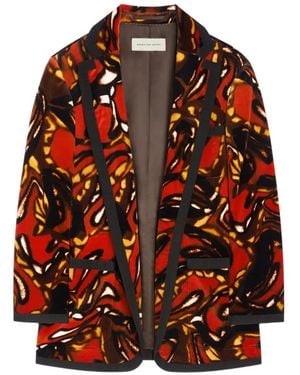 Dries Van Noten Blazer Im Oversized-Look - Rot