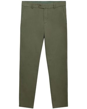 Brooks Brothers Belt-Loop Buttoned Trousers - Green
