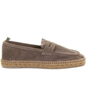 Castañer Espadrilles Stile Mocassini Con Suola - Marrone