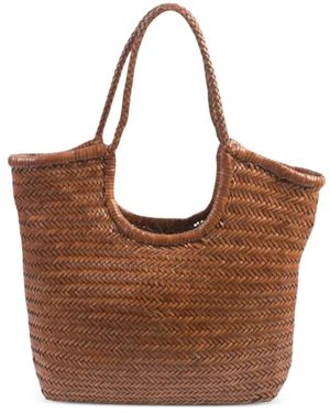 Dragon Diffusion Bolso Shopper Ns Diagonal Triple Jump - Marrón