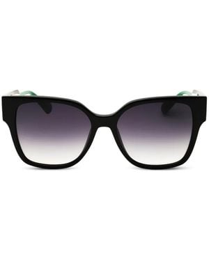 MAX&Co. Sonnenbrille Mit Eckigem Gestell - Schwarz