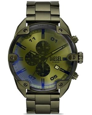 DIESEL Spiked 49mm 腕時計 - グリーン