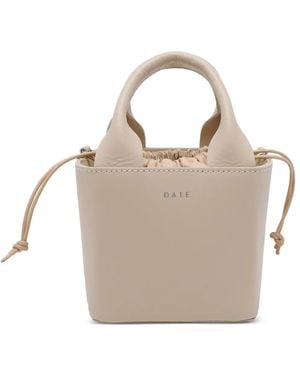 Date Bolso de mano Cubo - Neutro