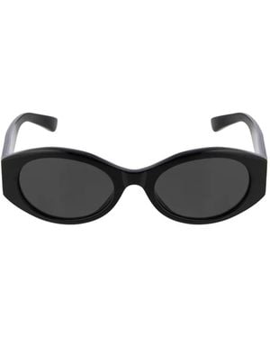 Balenciaga Nano Round Af Sunglasses - Black