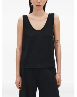 BITE STUDIOS Crepe Tank Top - Black