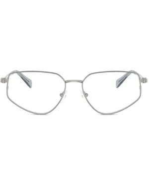 Michael Kors Geometric-Frame Glasses - Metallic