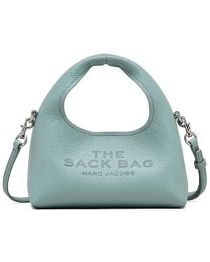 Marc Jacobs Micro Sack Leather Bag - Blue