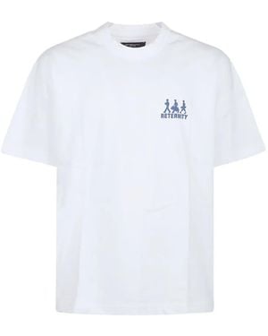 RETERNITY T-Shirt mit grafischem Print - Weiß