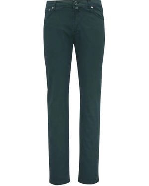 Kiton Five-Pocket Trousers - Blue