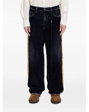 Ann Demeulemeester Wide-Leg Jeans - Blue
