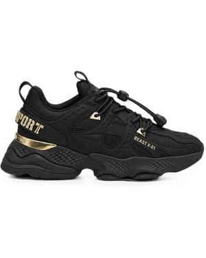 Philipp Plein Beast X-01 Sneakers - Black