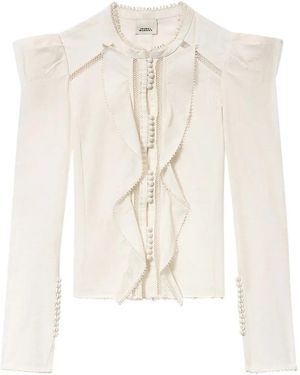 Isabel Marant Calina Shirt - White