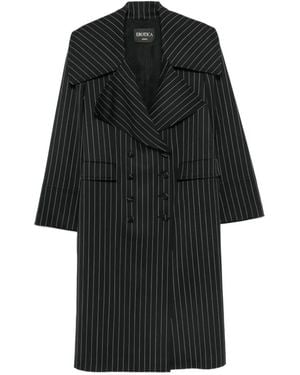 Dondup Manteau À Veste À Boutonnière Croisée - Noir