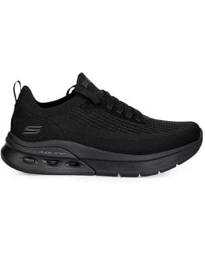 Skechers Bobs Arc Waves 2.0 Lace-Up Trainers - Black