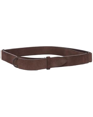 Orciani Leather Belt - Brown