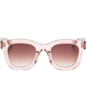 Thierry Lasry Lunettes De Soleil Gambly À Monture Carrée - Pink