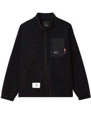 Izzue Pullover Mit Fleece-Struktur - Schwarz