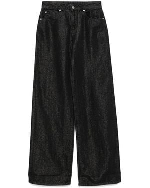Emporio Armani ワイドジーンズ - ブラック
