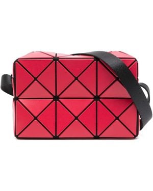Issey Miyake Borsa A Spalla Cuboid - Rosso