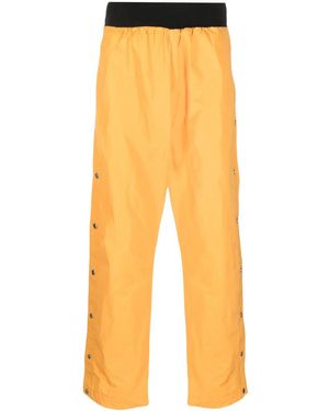 GALLERY DEPT. Rec Press-Stud Straight-Leg Trousers - Yellow