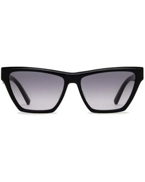 Saint Laurent Gafas de sol con montura cuadrada - Negro